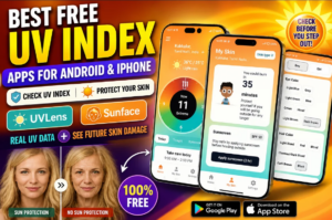 Best Free UV Index Apps for Android & iPhone (2026) — UVLens & Sunface | Free Download