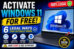 Activate Windows 11 for Free: 6 Legal Ways That Work (2026) | Free Download